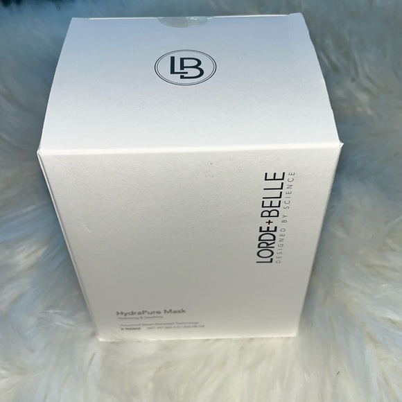 🆕 LORDE + BELLE HYDRAPURE MASK 8 COUNT - Picture 7 of 8
